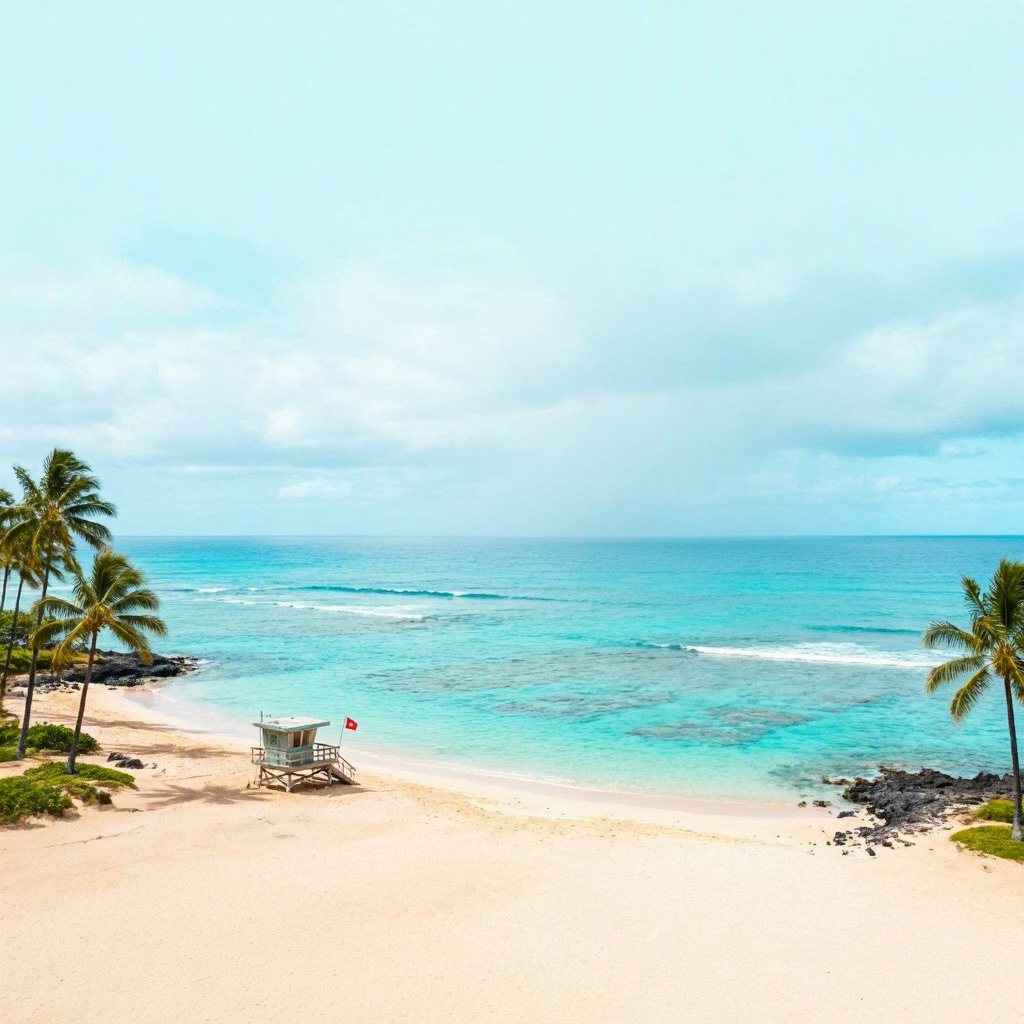 Big Island West Shore: Calm Waters, But Stay Alert Near Kona beach conditions image