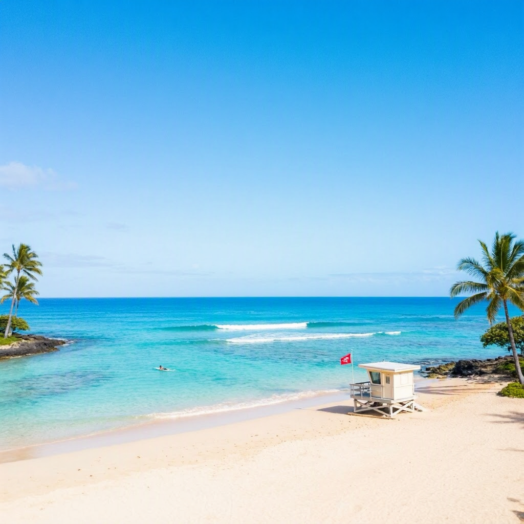 Big Island Beaches: Calm West Shore, Caution After Recent Swells beach conditions image