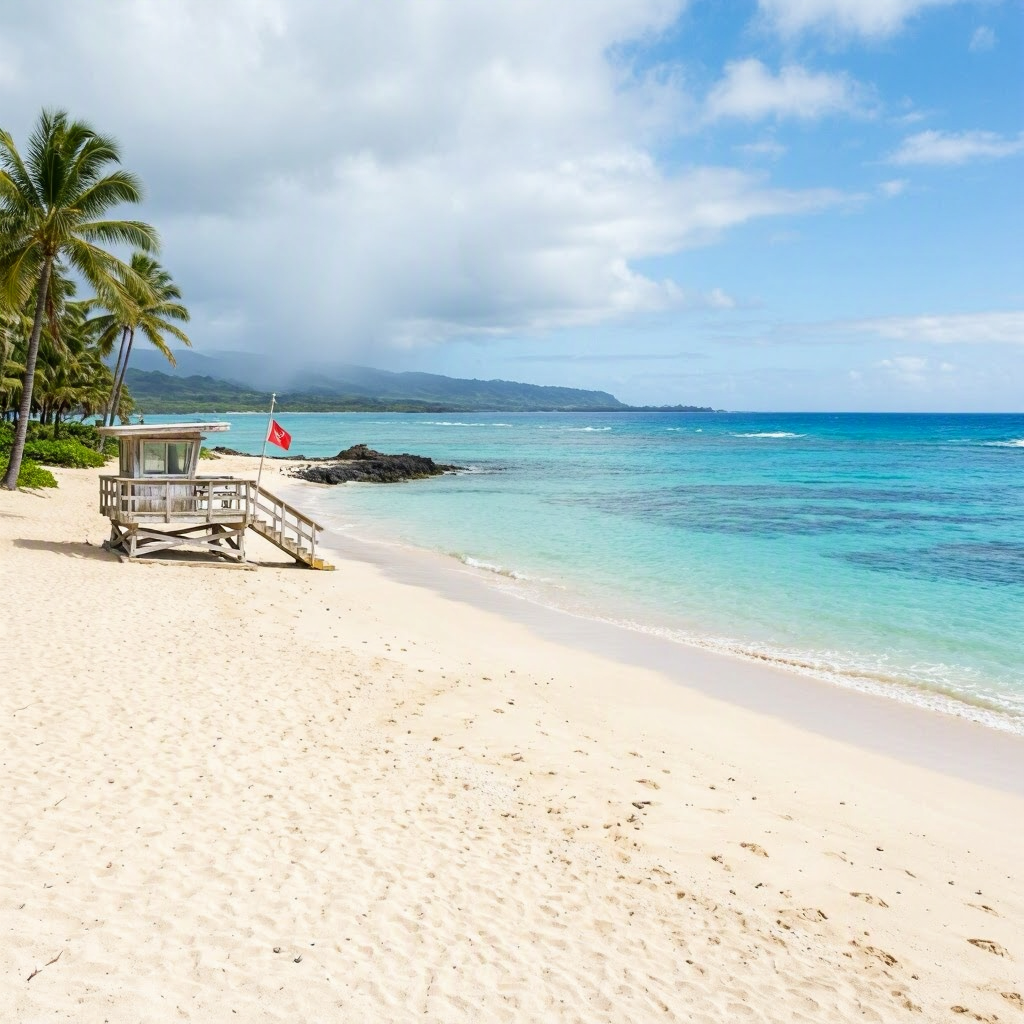 Big Island West Shore: Calm Waters, But Watch for Wind and Rain beach conditions image