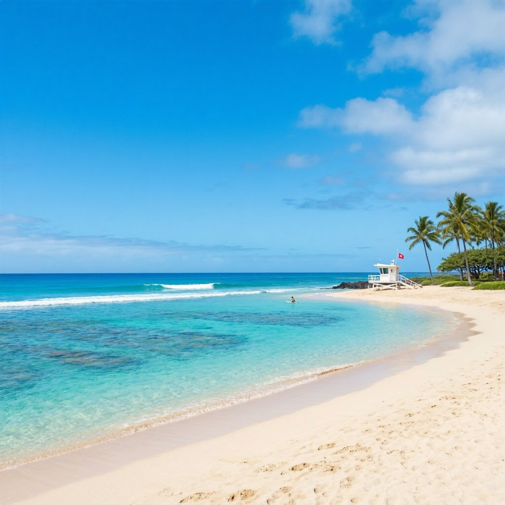 Big Island: Calm West Shore, But Kahaluʻu Still Under Bacteria Advisory beach conditions image