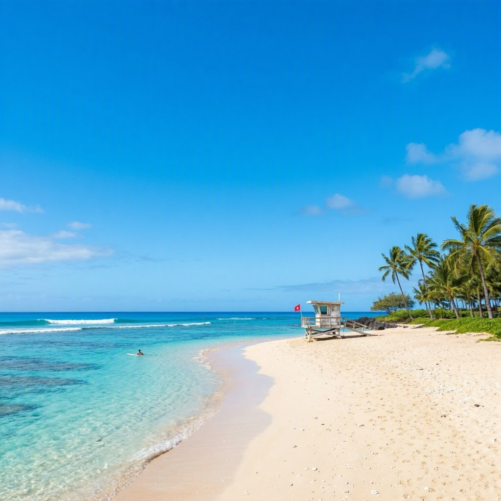 Big Island Beaches Stay Calm After Early Quake beach conditions image