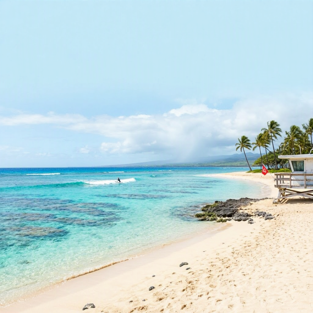 Big Island: Calm West Shore, Kahaluʻu Bacteria Advisory Still Active beach conditions image