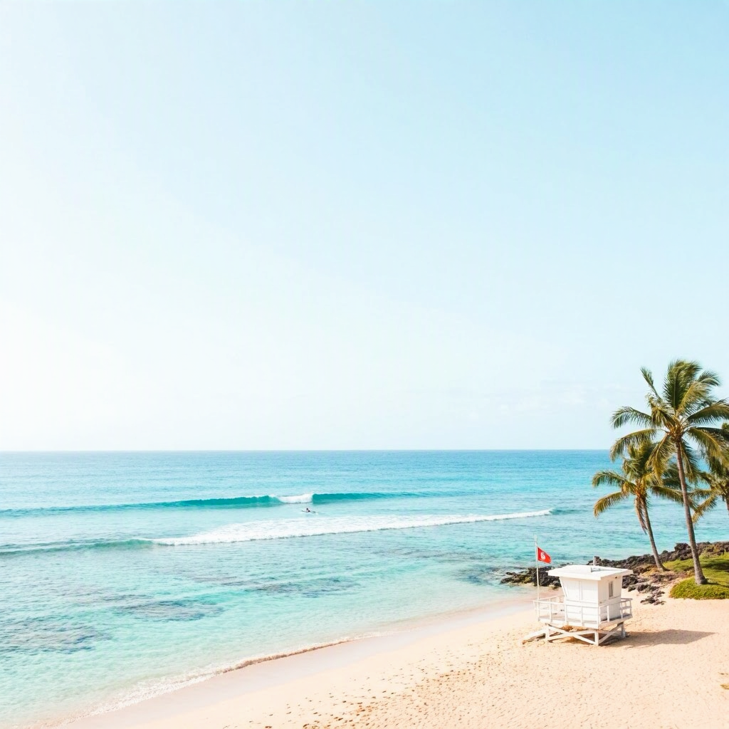 Big Island Beaches: Calm Waters, Light Winds Today beach conditions image