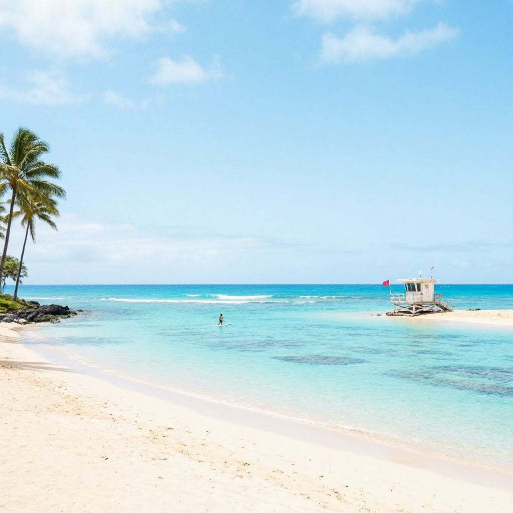 Big Island: Calm West Shore, Kahaluʻu Still Under Bacteria Advisory beach conditions image