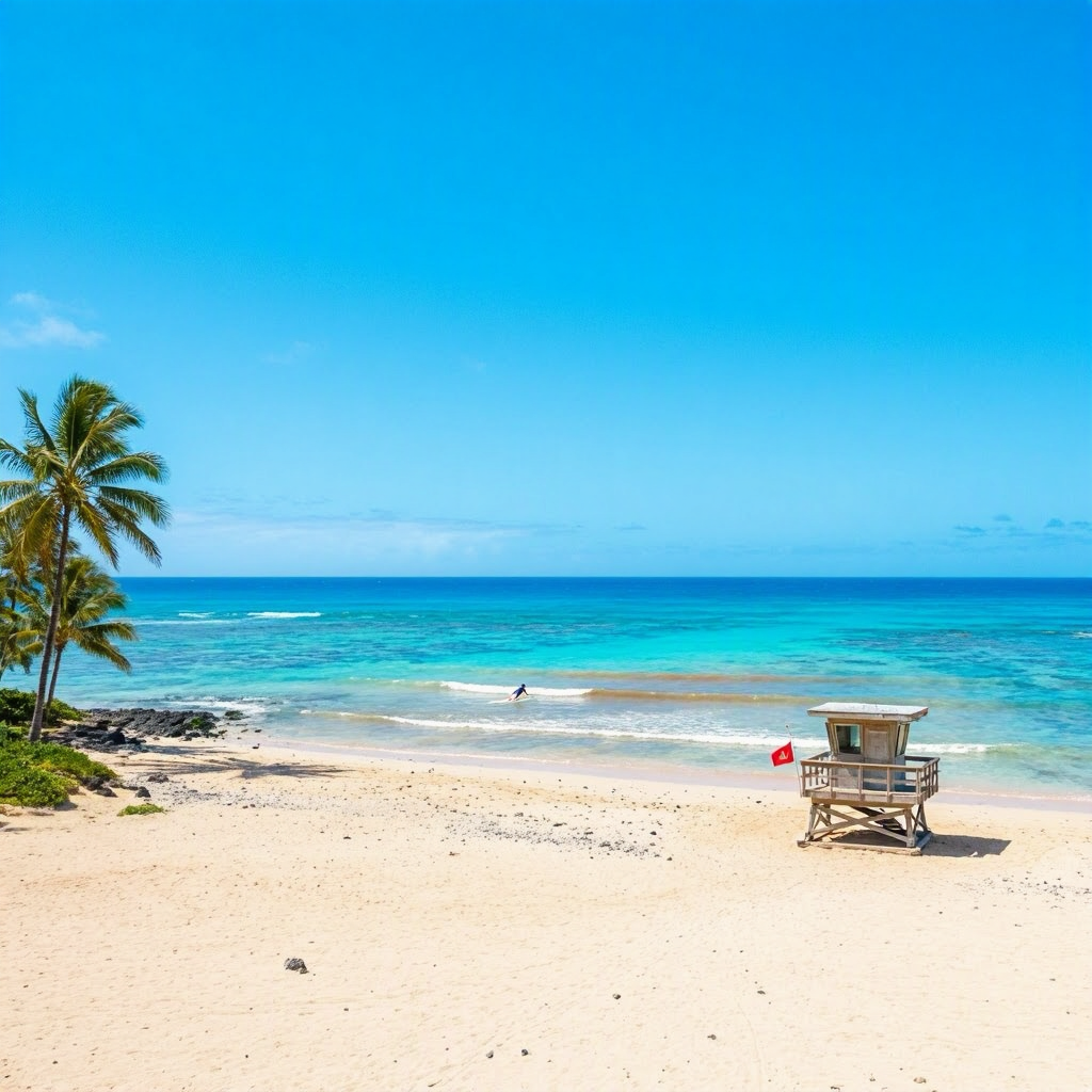 Big Island: West Shore Calm, Brown Water Advisory Still in Effect beach conditions image