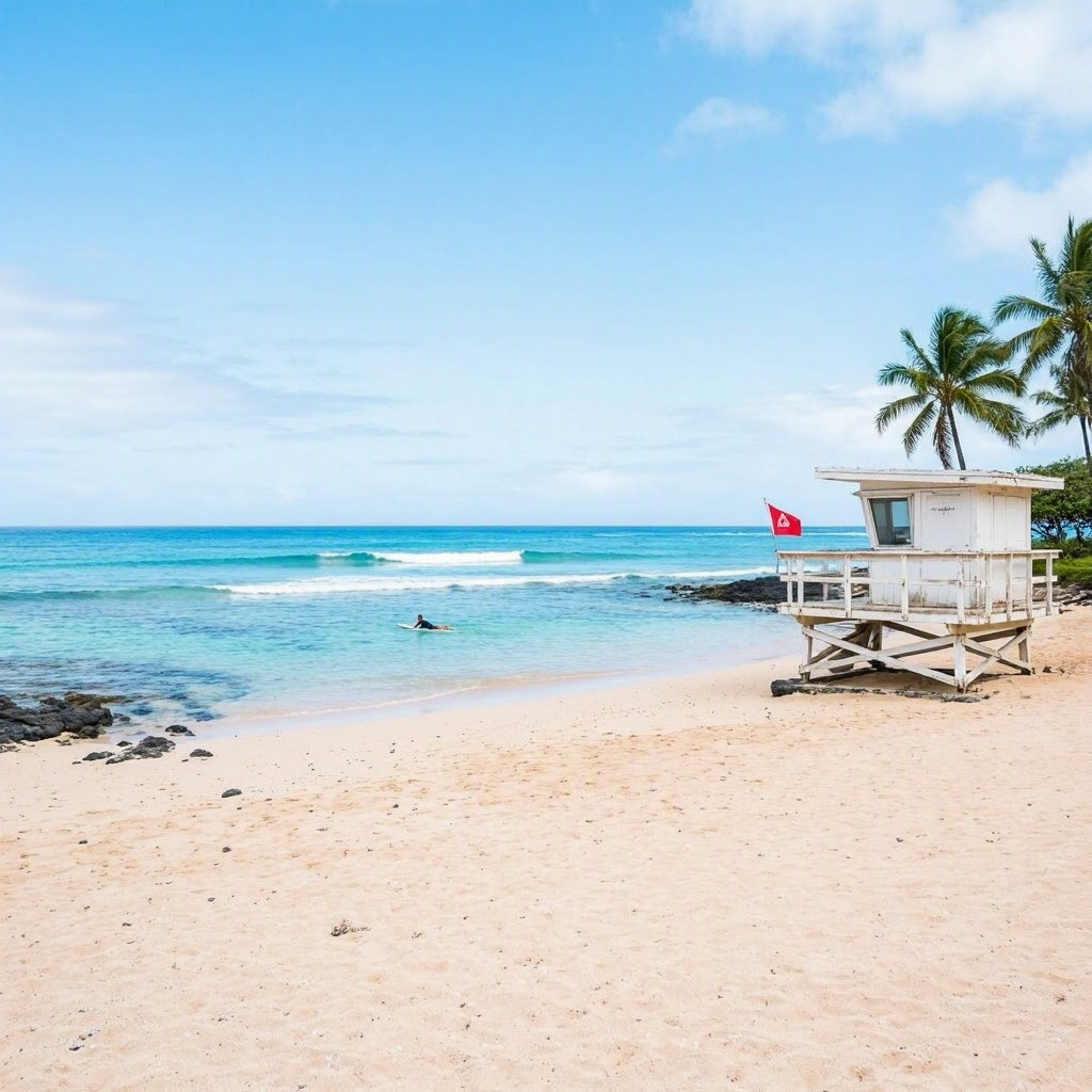 Big Island West Shore Calm, Hilo Bay Advisory Remains beach conditions image