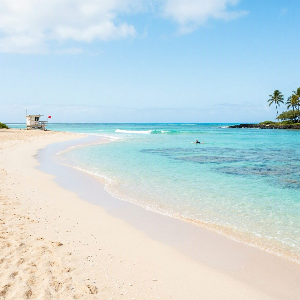 Big Island Beaches: Calm Waters, Light Winds for Monday beach conditions image