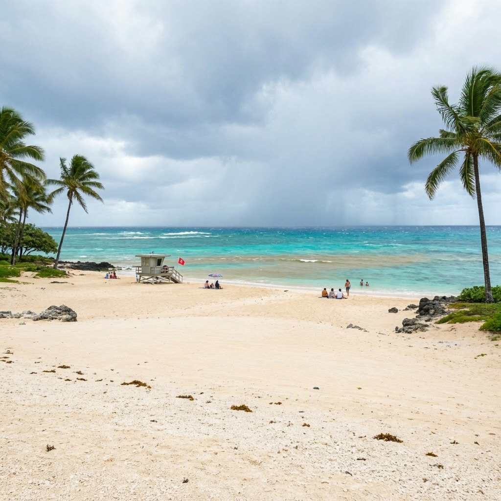 Big Island Braces for Heavy Rain: Beach Safety Alert beach conditions image