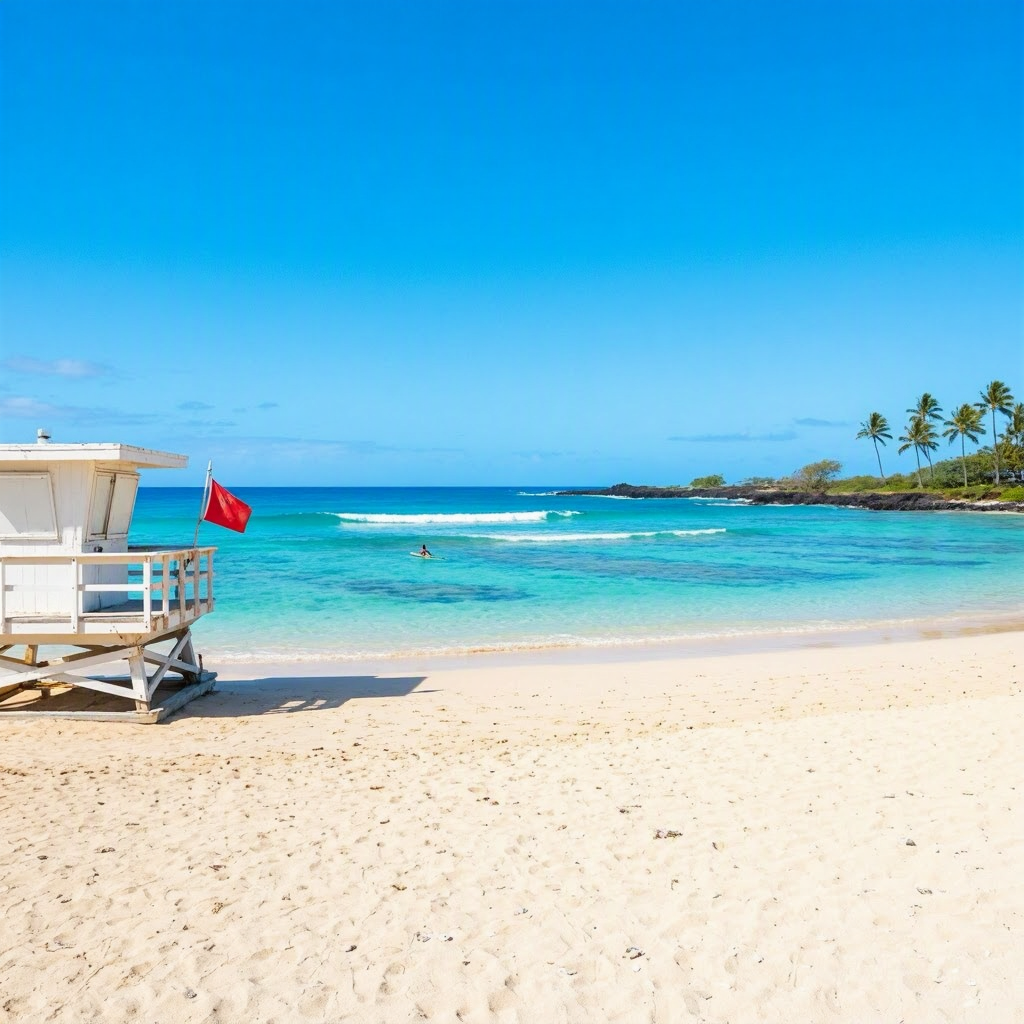 Big Island Beaches: Sunny Skies, Calm Waters beach conditions image