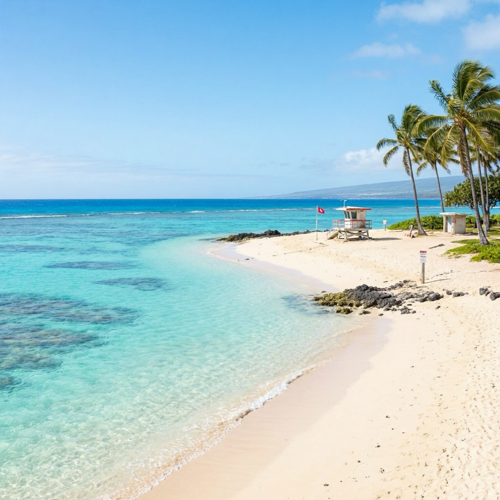 Big Island: Sunny West Shore, Earthquake Recovery Continues beach conditions image