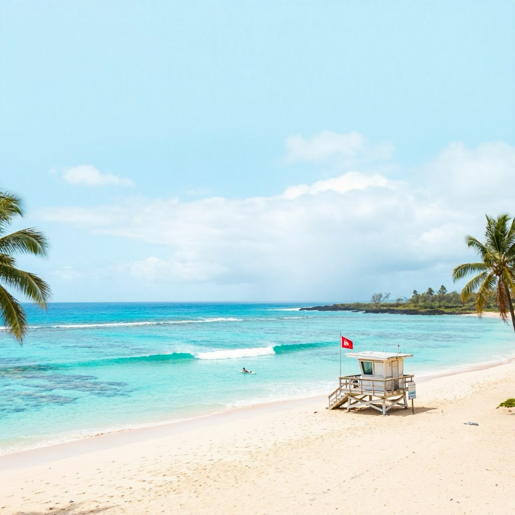 Big Island: West Shore Calm, Hilo Bay Advisory Stays beach conditions image