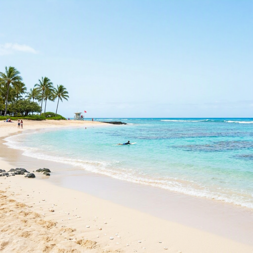 Kauai Update: Solid Surf Keeps Water Risky-Stick to Shore beach conditions image