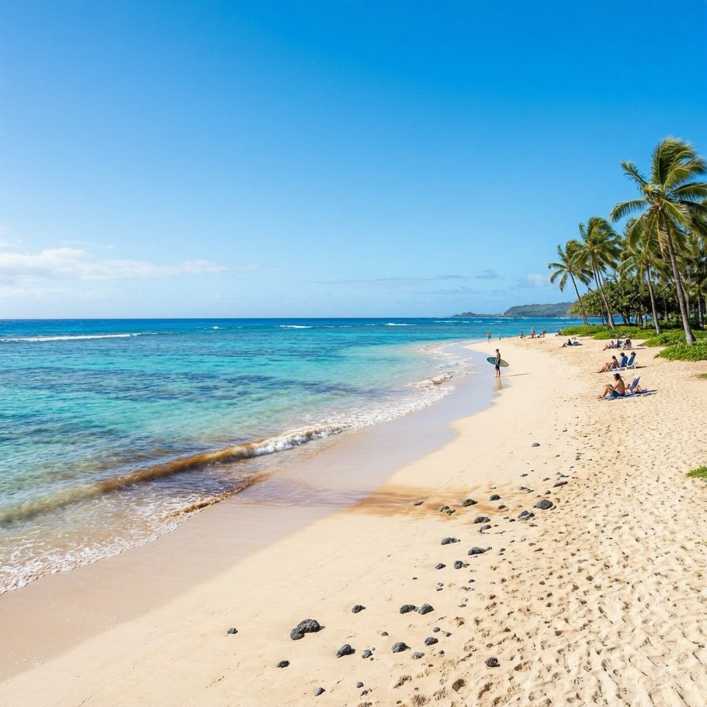 Kauai Update: Sunny Skies, Ocean Caution-Best Dry-Land & Scenic Spots beach conditions image
