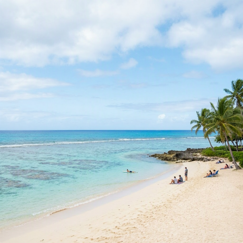 Kauai Update: Partly Cloudy Skies, Ocean Caution—Scenic & Dry-Land Picks beach conditions image