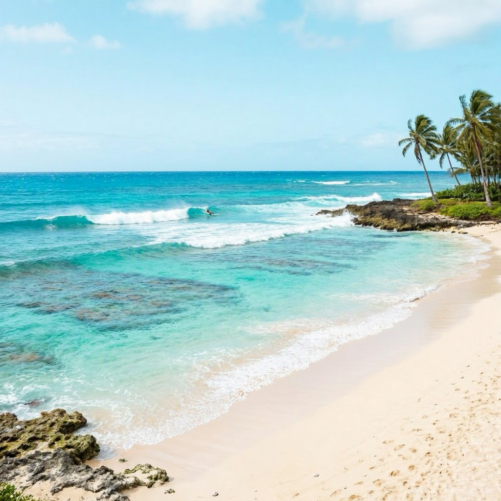 Kauai Update: Solid Surf & Wind Chop-Best for Shore Views beach conditions image