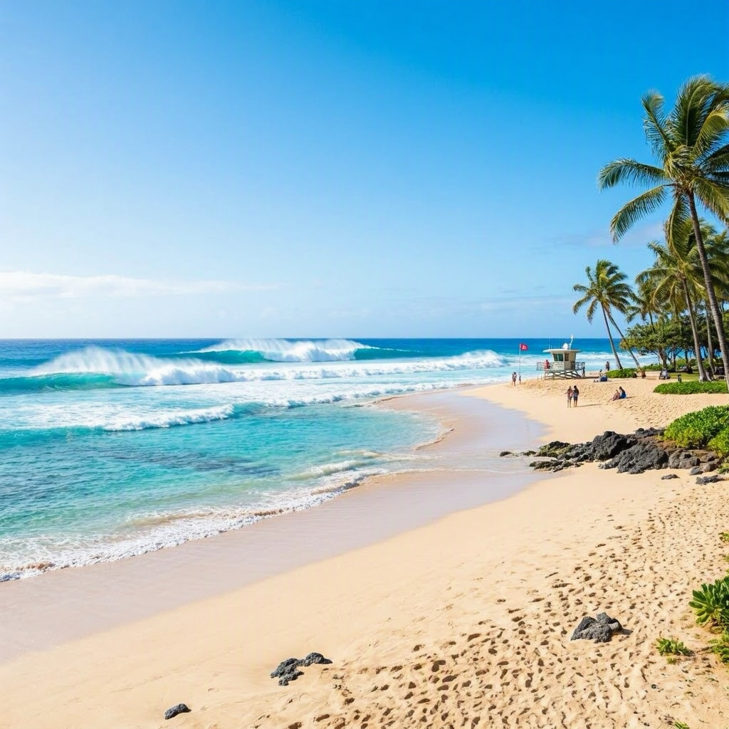 Kauai Update: High Surf Warning-Stay on Shore beach conditions image