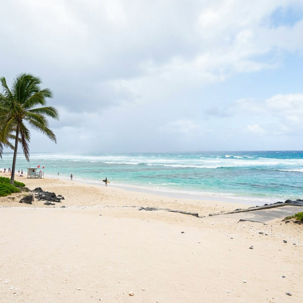 Kauai Update: Gale Winds & Choppy Waters-Stick to Scenic Dry-Land Spots beach conditions image