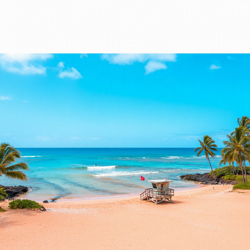 Kauai Update: Sunny Skies, But Ocean Caution Advised beach conditions image