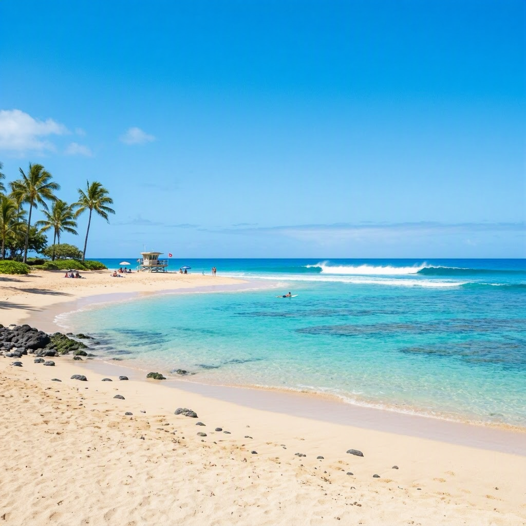 Kauai Update: Solid Surf, Scenic Spots & July 4th Prep beach conditions image