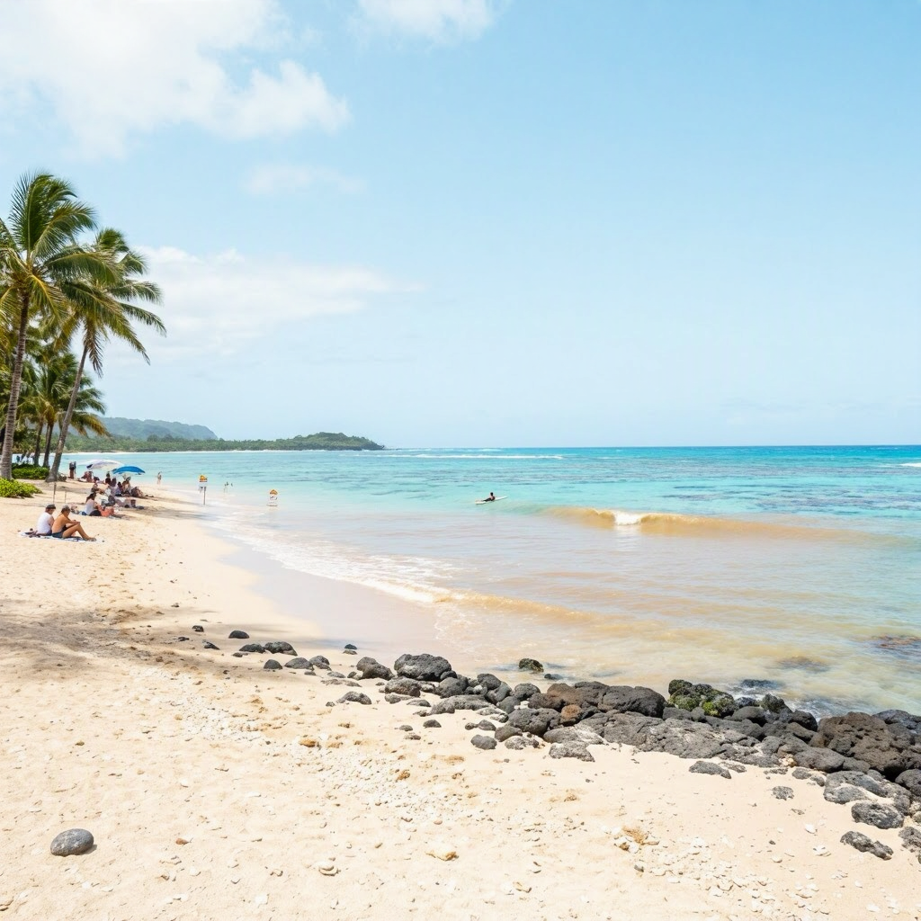 Kauai Update: Brown-Water Advisory Persists—Keep It Dry beach conditions image