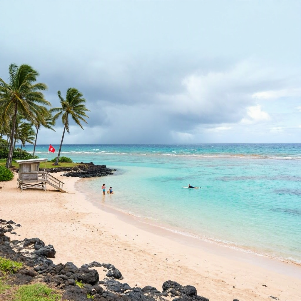 Kauai Update: Storm Closures, Flood Warnings, and Safe Indoor Plans beach conditions image