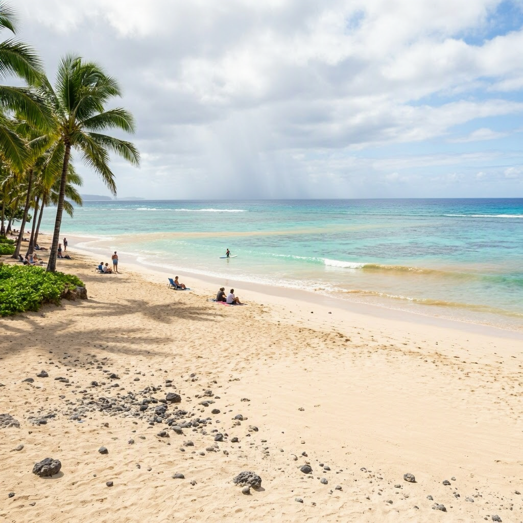 Kauai Update: Patchy Rain, Ocean Advisories Remain-Best Dry-Land Picks beach conditions image