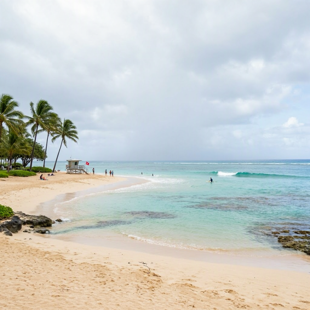 Kauai Update: Rain Returns, Ocean Cautions for April 6, 2026 beach conditions image