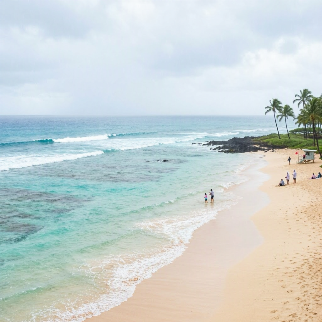 Maui's Rainy Morning: Best Beaches for Sheltered Walks & Indoor Alternatives beach conditions image