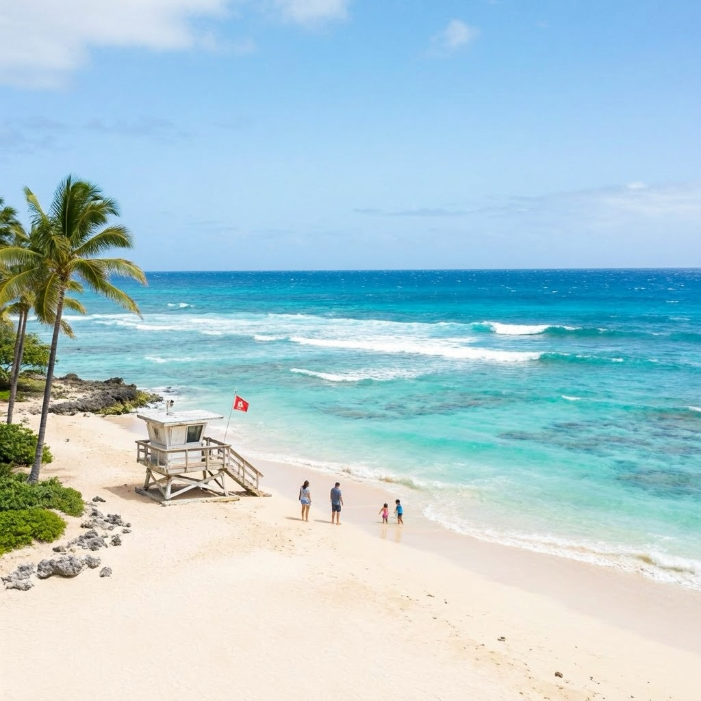 Maui's Breezy Shores: Scenic Walks Over Ocean Play beach conditions image