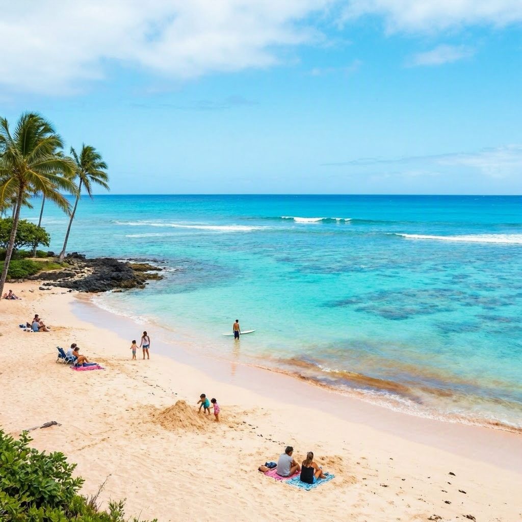 Maui Update: Brown-Water Advisory—Ocean Unsafe, Indoor Plans Best beach conditions image