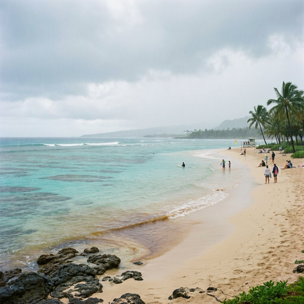 Maui Update: Flood Watch Continues—Indoor Plans Still Best beach conditions image