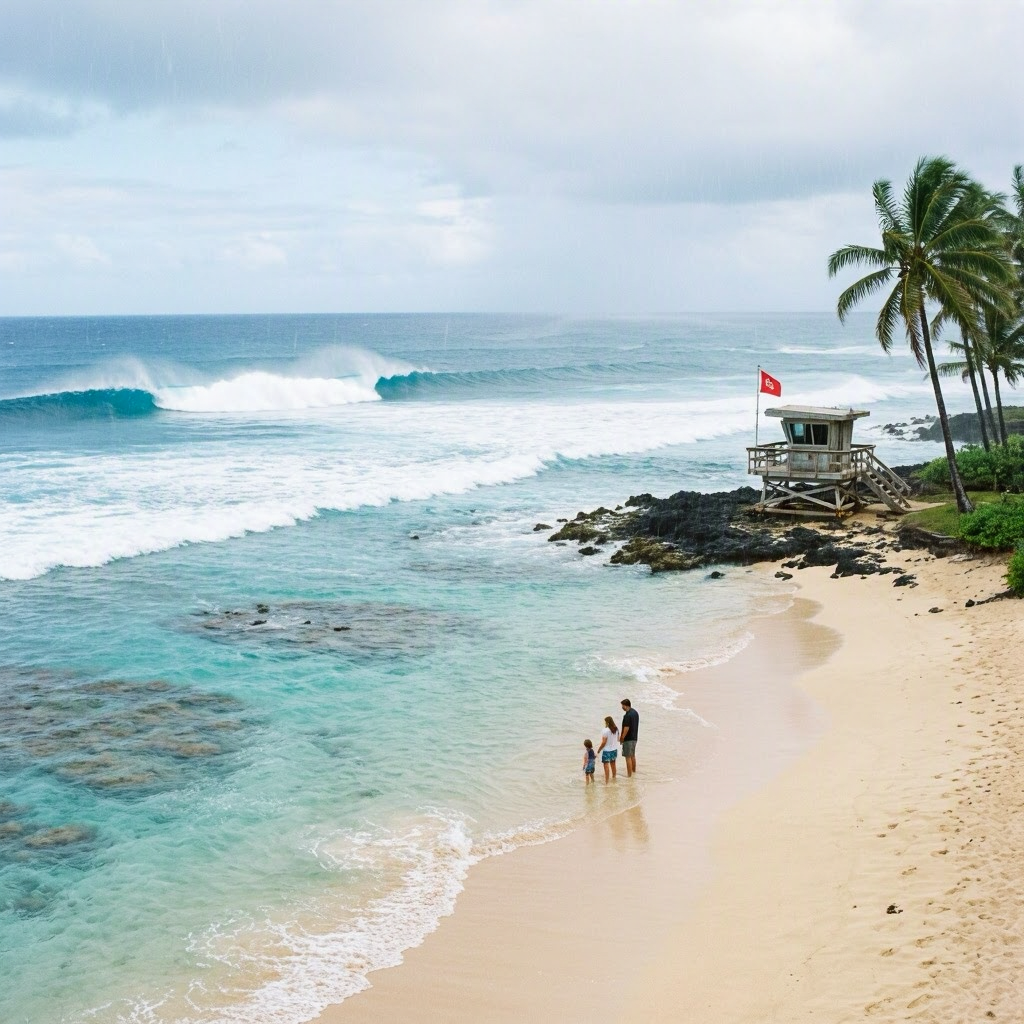 Maui Surf Advisory: Tropical Storm Amanda Brings Hazardous Conditions beach conditions image