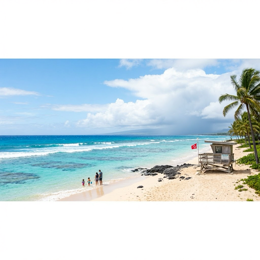 Maui's Solid Surf & Storm Risks: Stick to Scenic Shores beach conditions image