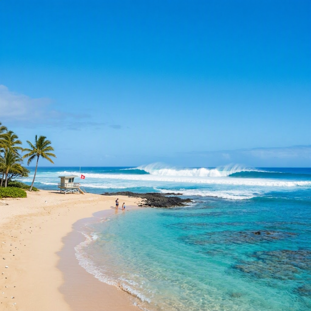 Maui's High Surf Warning: Stick to Scenic Shore Views beach conditions image