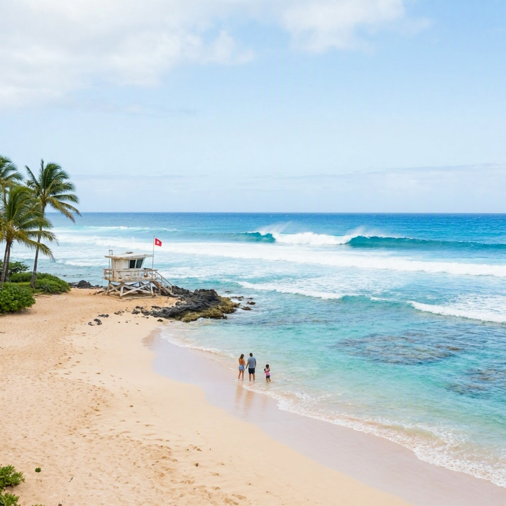 Maui's Solid Surf & Breezy Mornings: Best for Shore Views beach conditions image