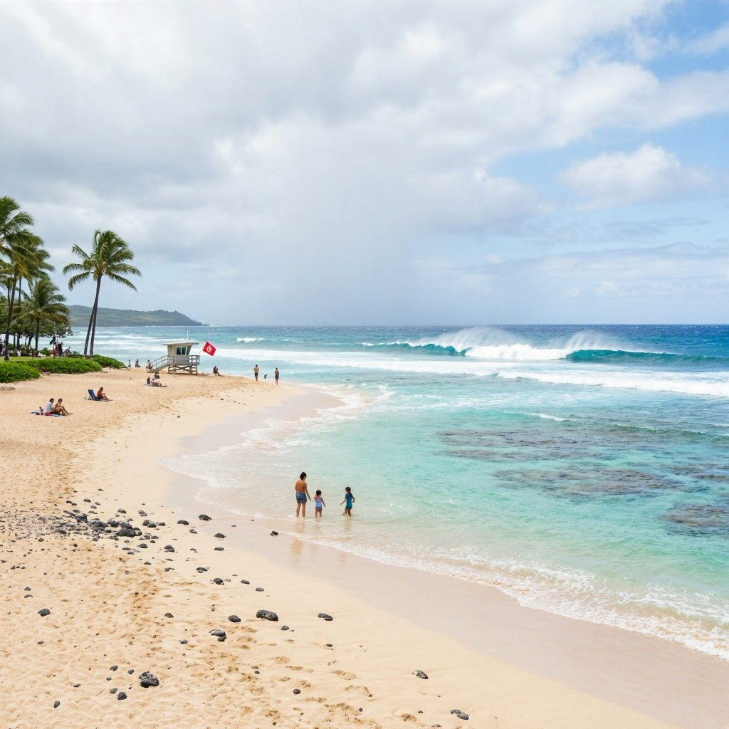 Maui's Windy Day: Best Beaches for Sheltered Stays & Scenic Views beach conditions image