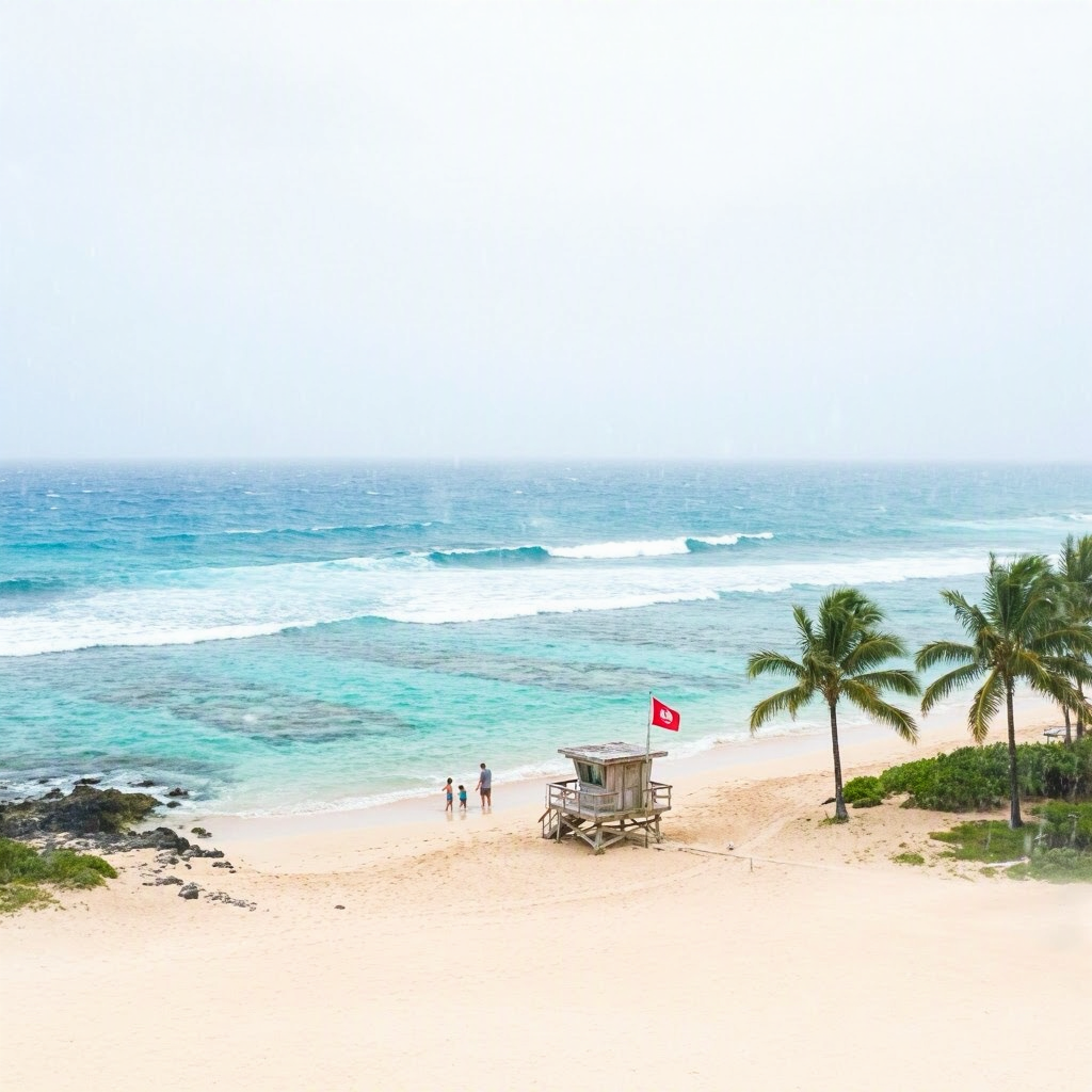 Maui Surf Advisory: Tropical Storm Amanda Keeps Waves Hazardous beach conditions image