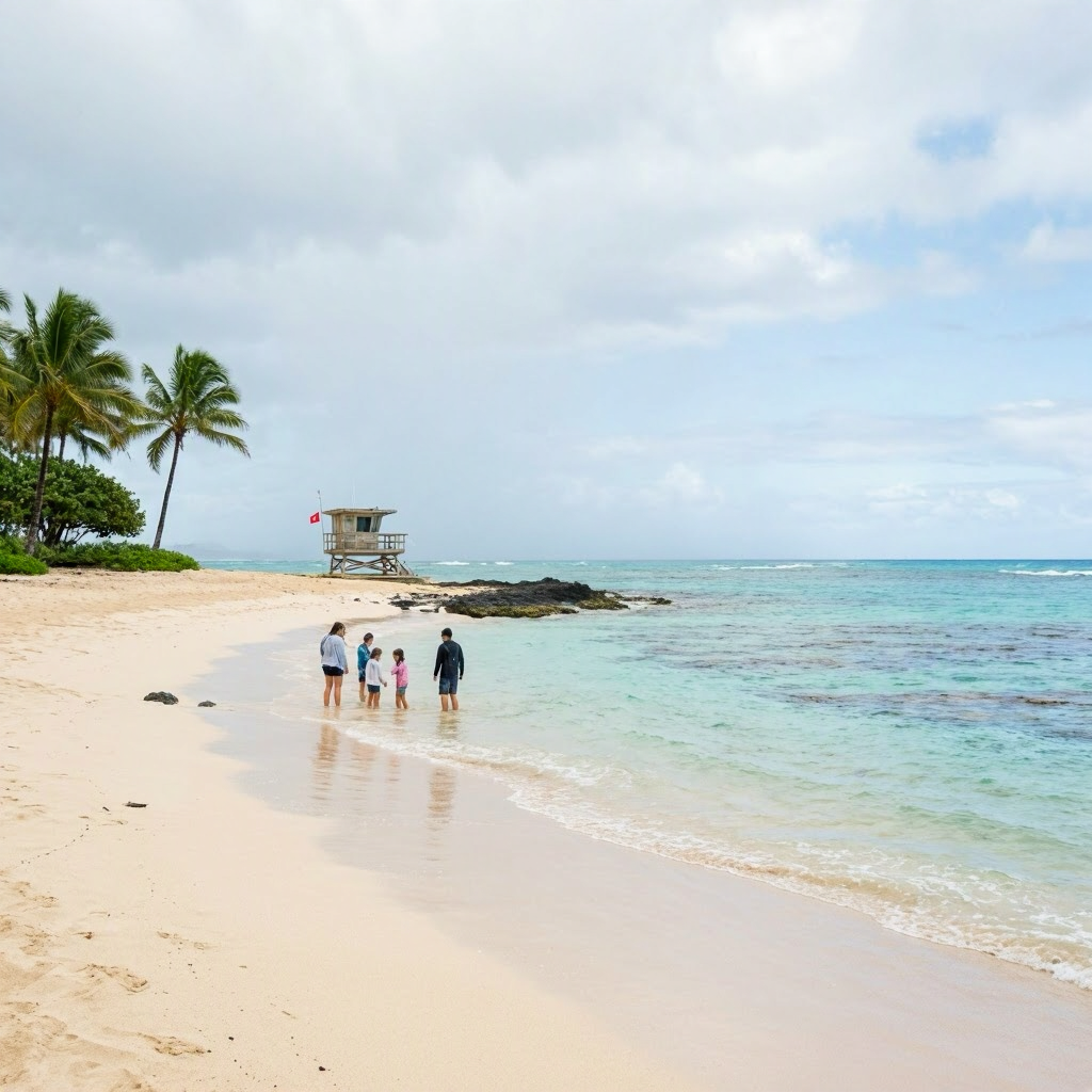 Maui's Patchy Rain & Moderate Surf: Best Beaches for Scenic Walks beach conditions image