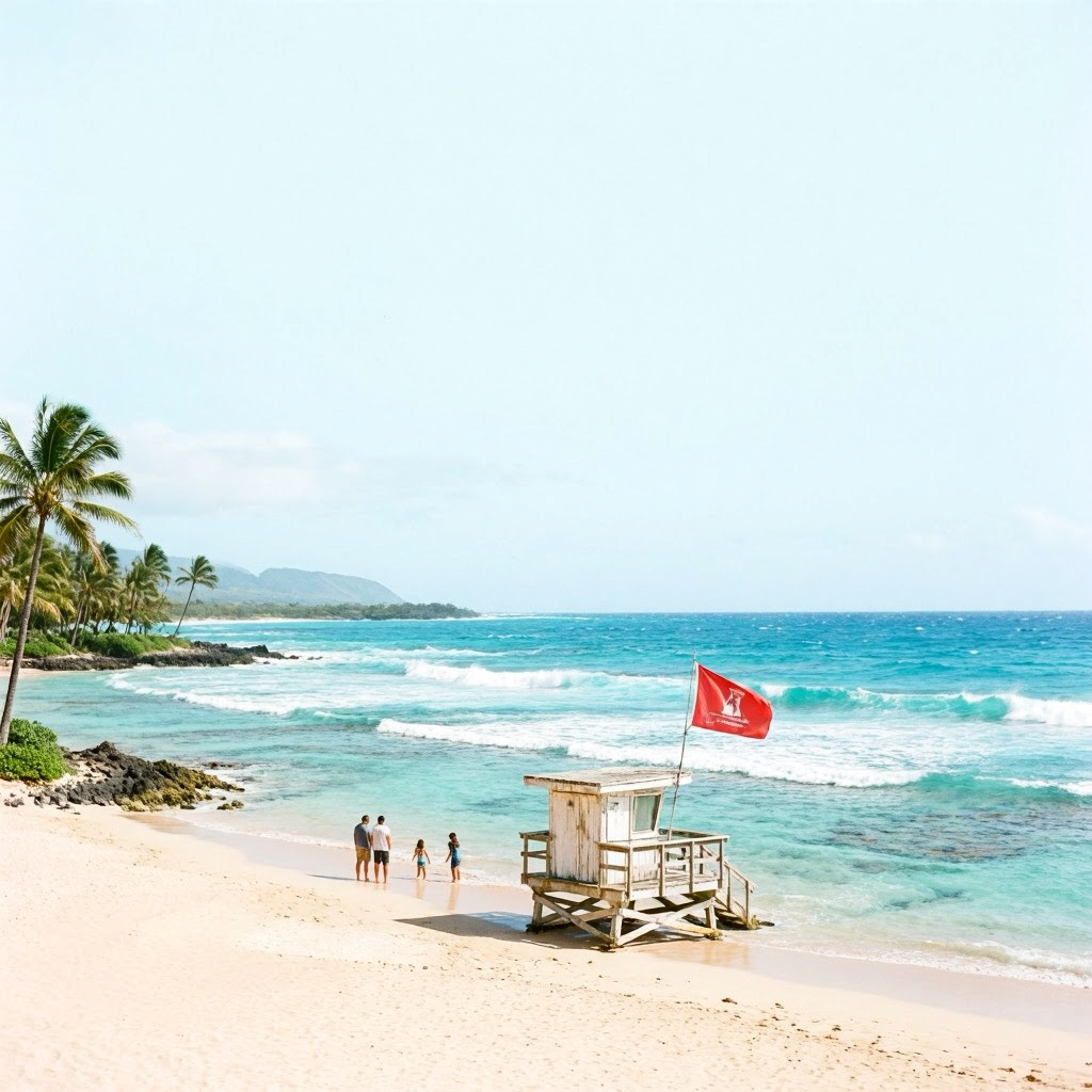 Maui's Breezy Shores: Scenic Walks & Caution Today beach conditions image