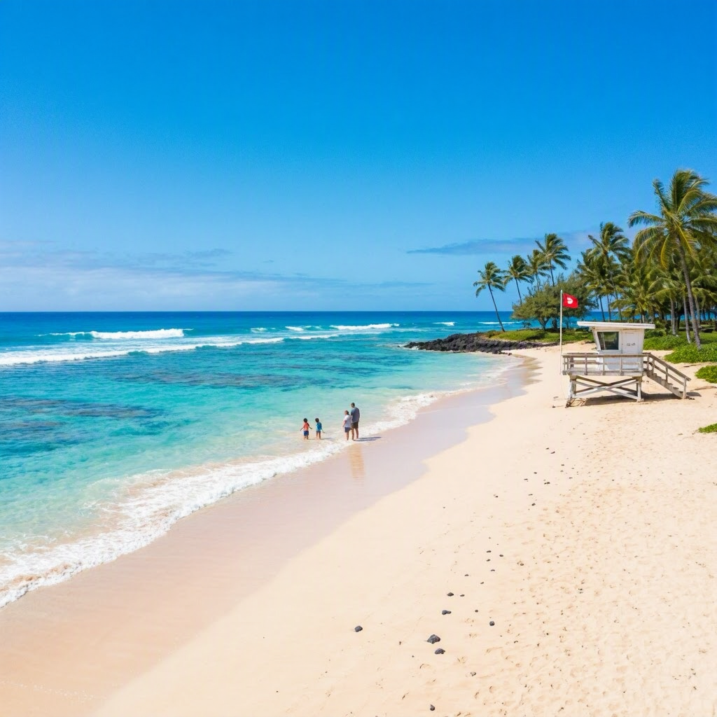Maui's Moderate Surf & Sunny Skies: Best for Shore Views beach conditions image