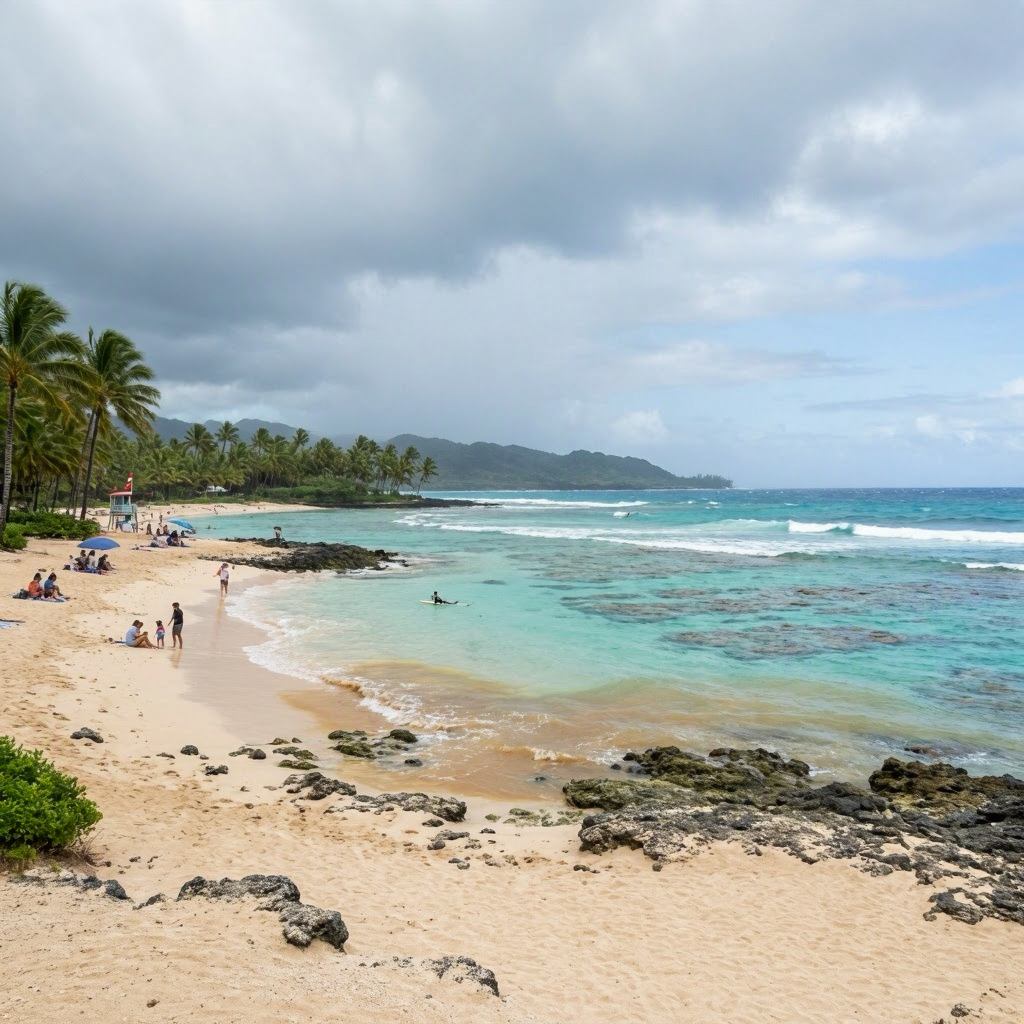 Maui Update: Flood Watch, Unsafe Ocean—Stick to Indoor Plans beach conditions image