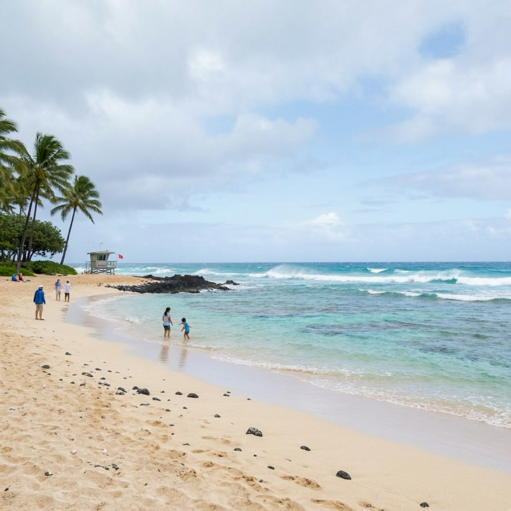 Maui's Windy Rain: Best Beaches for Sheltered Walks & Views beach conditions image