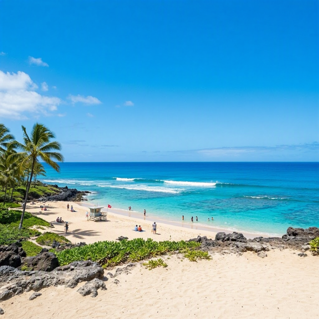 Maui's Sunny Skies: Best Beaches for Safe, Scenic Views beach conditions image