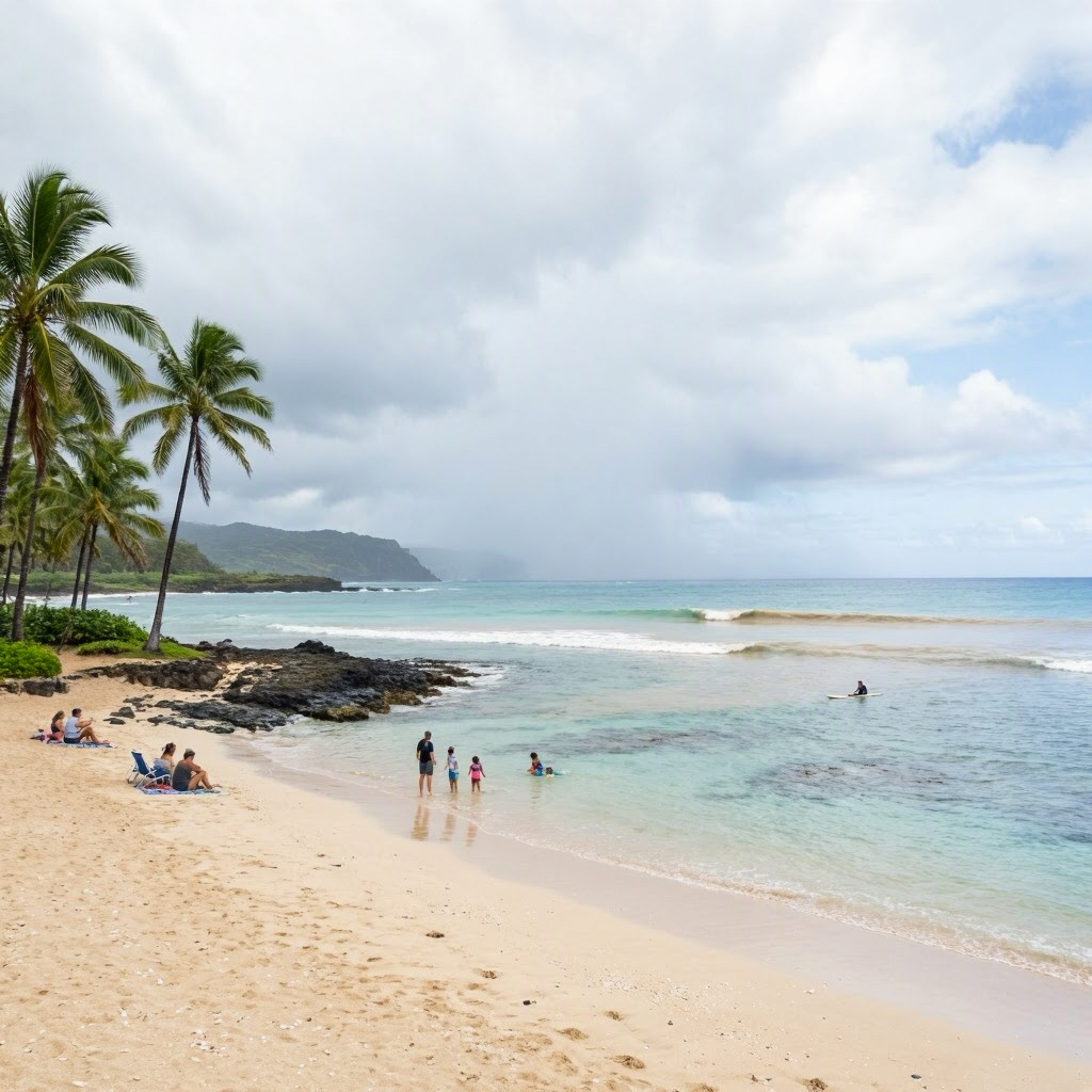 Maui Update: Flood Watch Continues—Heavy Rain, Unsafe Ocean beach conditions image