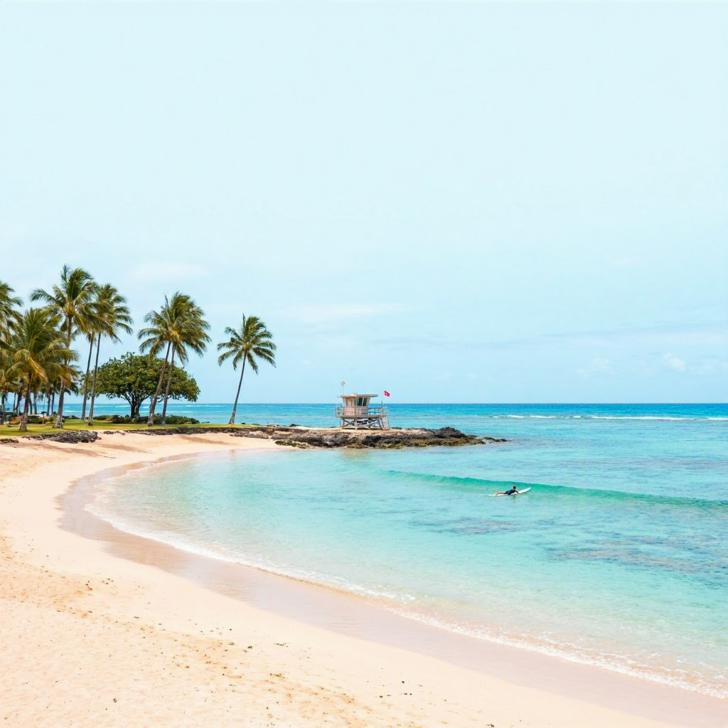 Oahu: Brown Water Fades—Where to Swim Safely Today beach conditions image