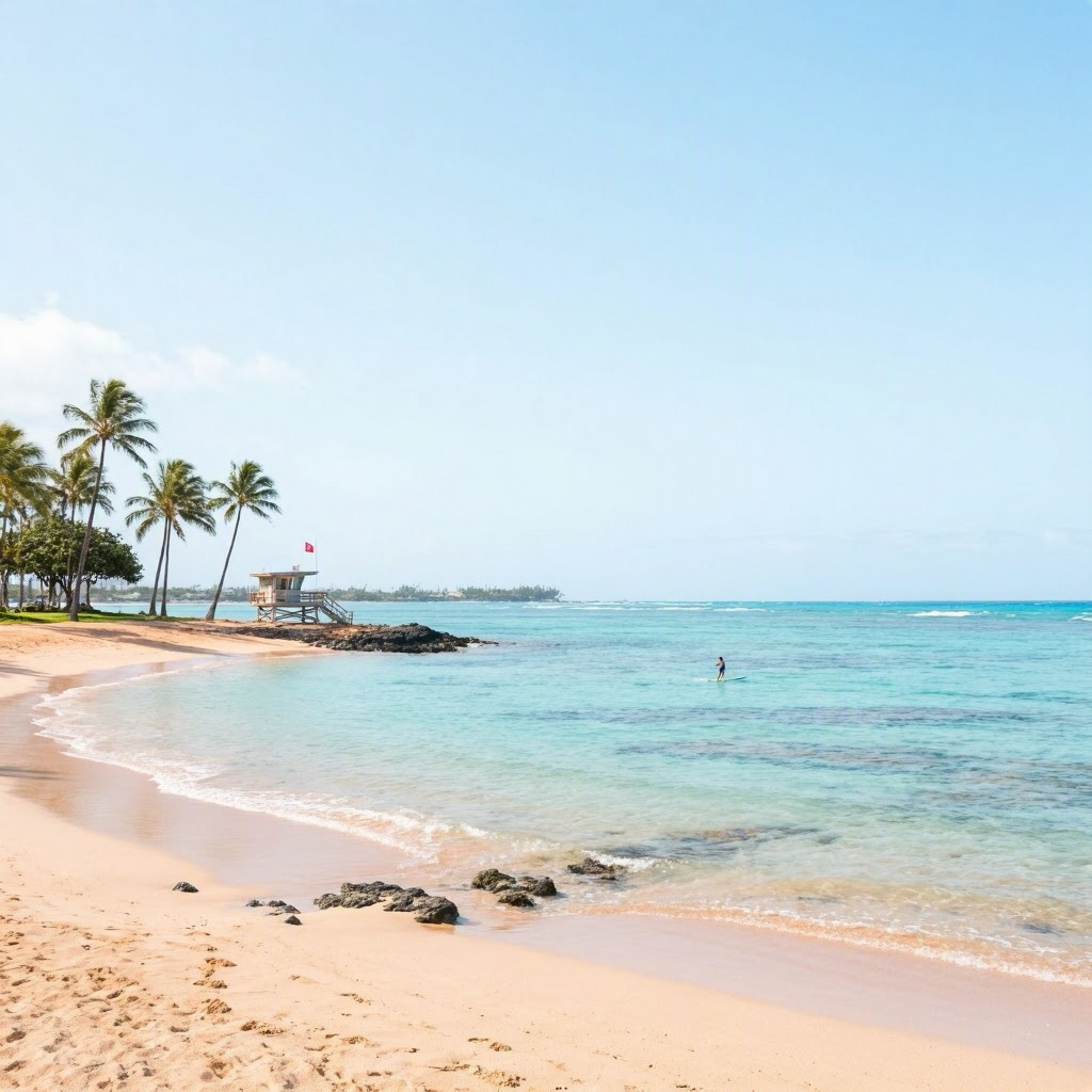 Oahu: Brown Water Advisories Persist—Safe Swimming Spots Today beach conditions image