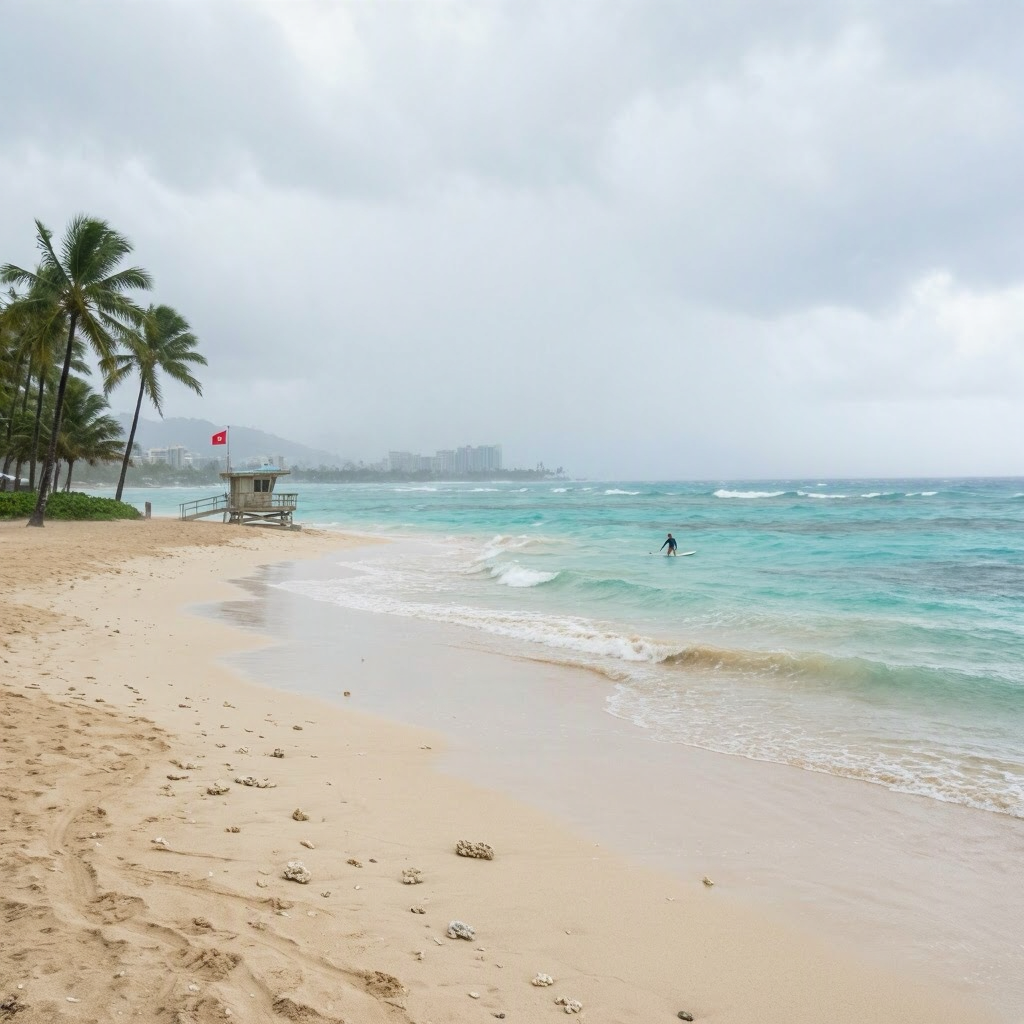 Oahu: Storm Lingers—Flood Risks, Beach Closures, Indoor Alternatives beach conditions image