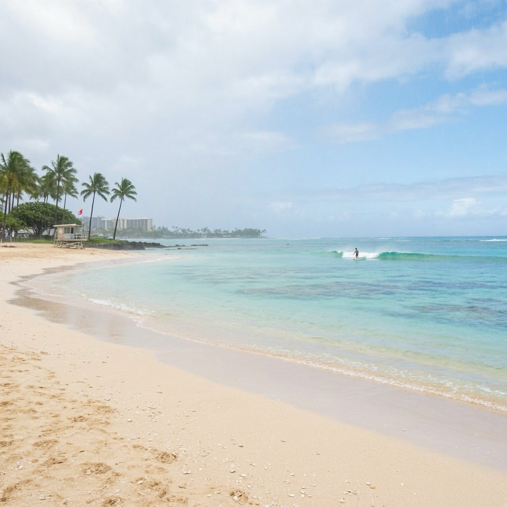 Oahu: Rain Eases, Calm Waters Return—Best Beaches for a Quiet Swim beach conditions image