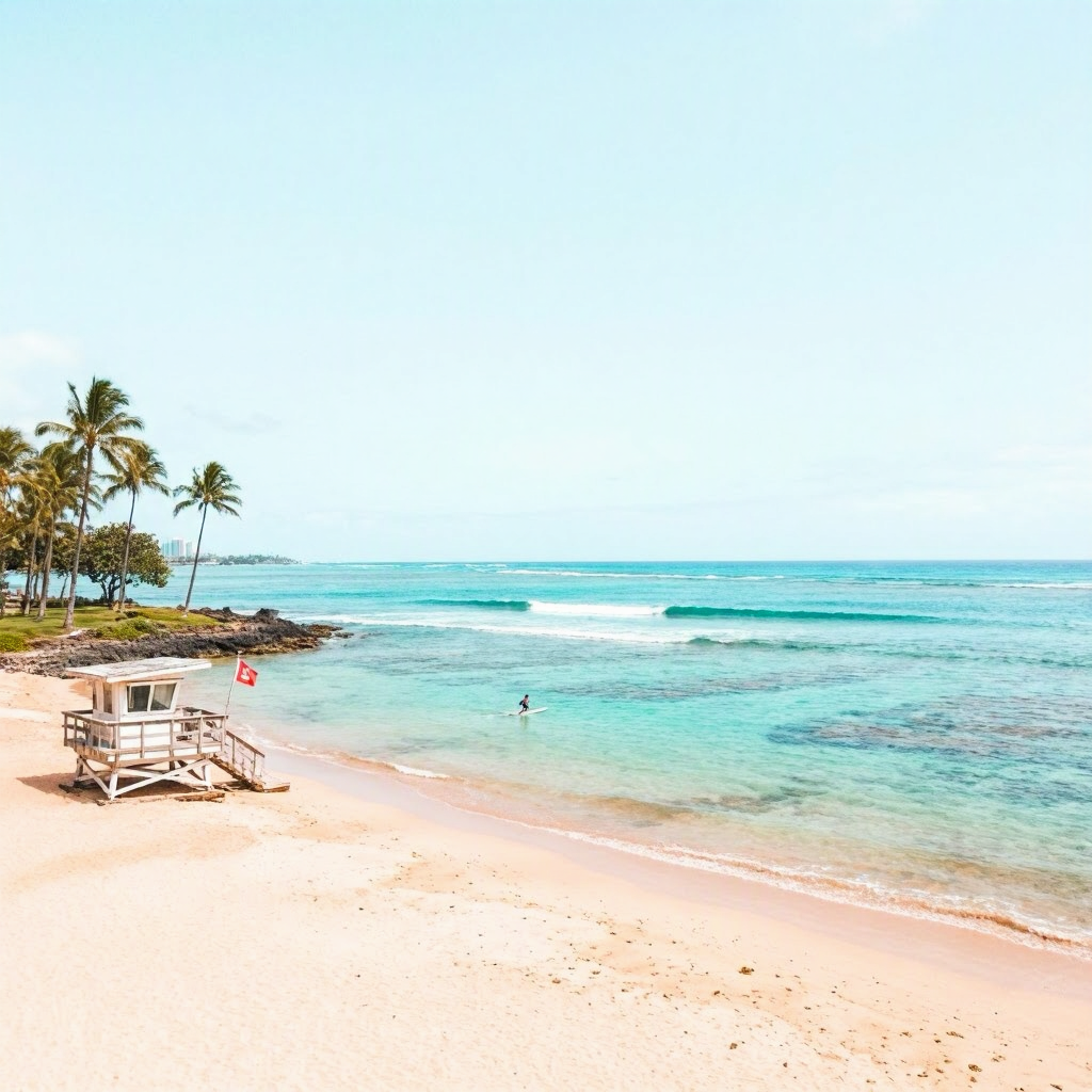 Oahu: Brown Water Lingers—Best Spots for Safe Swimming beach conditions image