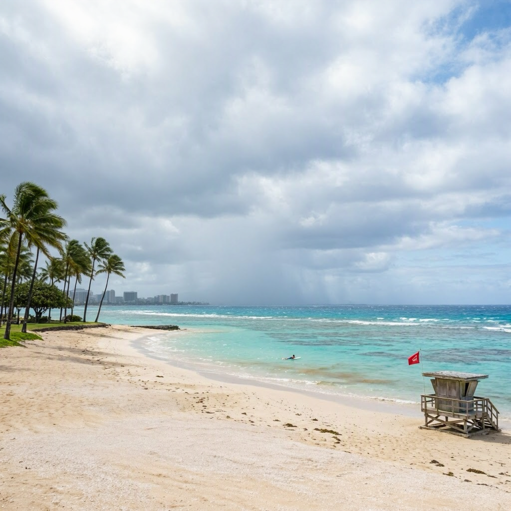 Oahu: Storm Aftermath—Flood Risks Persist, Beaches Still Unsafe beach conditions image